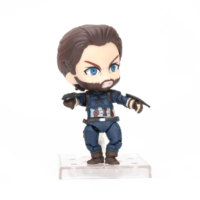 8-9 см игрушки Marvel Nendoroid Мстители Бесконечность ВОЙНЫ ЖЕЛЕЗНЫЙ ЧЕЛОВЕК Mk50 ПВХ фигурка Черная пантера флэш 917 Коллекционная модель