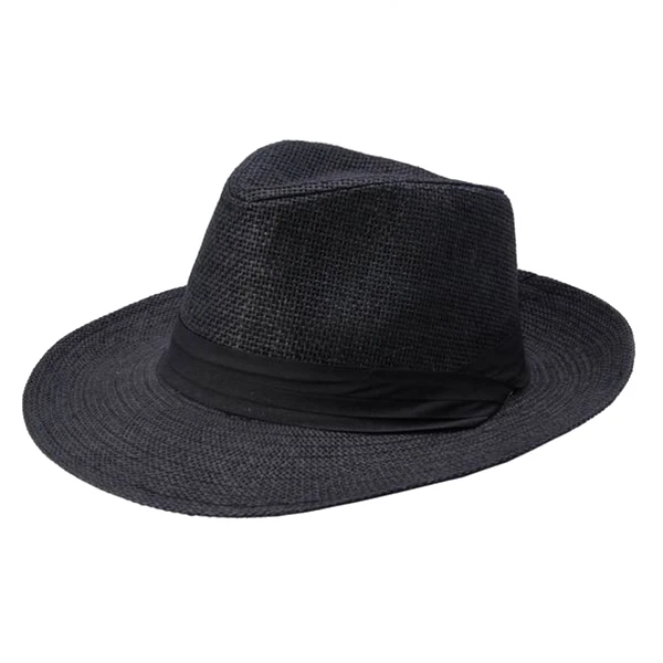 Женская мужская соломенная шляпа пляжная летняя широкополая шляпа дышащая Панама модная Солнцезащитная MSD-ING