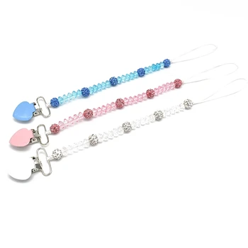 

Baby Pacifier Clips Soother Holder Anti Folder Pacifier Clip Chain Dummy Nipple Holder Baby Hook Hanging Strap