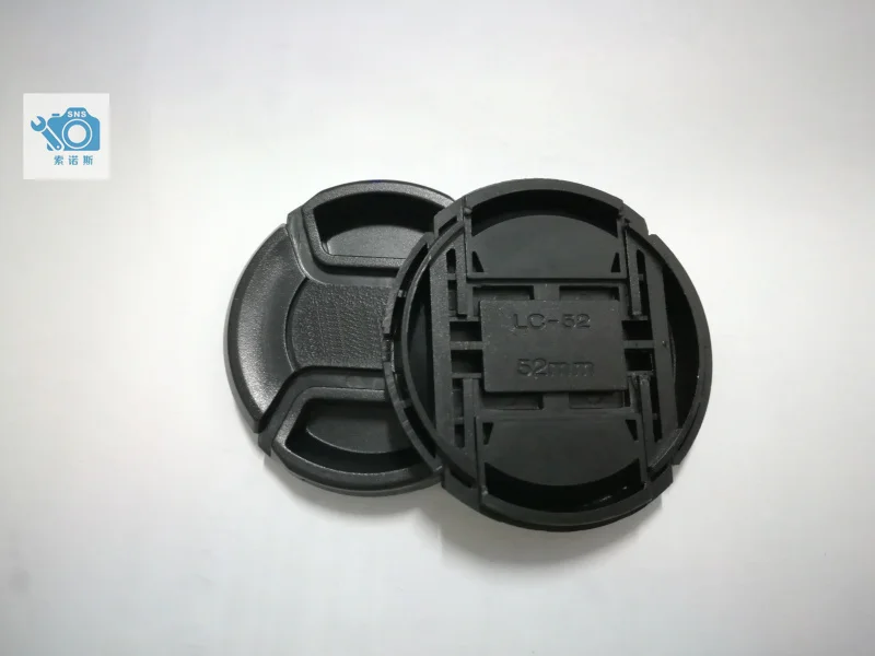 

new 52mm LC-52 Snap-On Front Lens Cap/Cover 18-55 55-200 24mm 28mm 50mm 35mm 40mm 85mm for Niko all DSLR lenses with rope