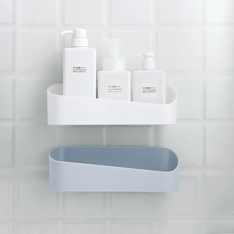 

SAFEBET Bathroom Rack Kitchen Holder Draining Storage Shelf Wash Basin Organizer Wall Sticker Bathroom Accessories Drop Shipping