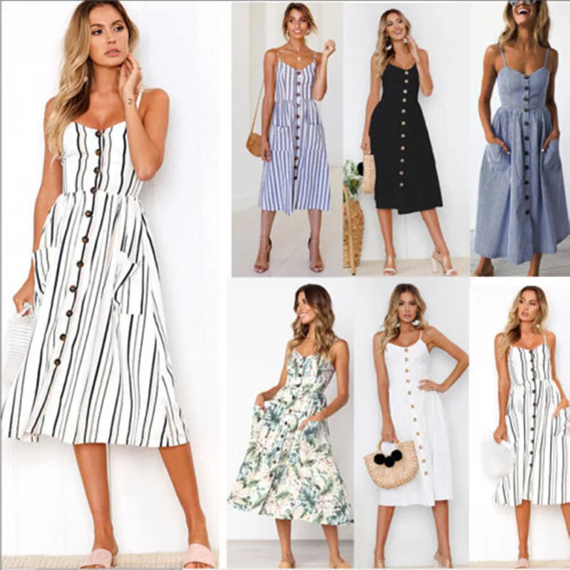 Fashion font b Women b font BOHO font b Floral b font font b Print b