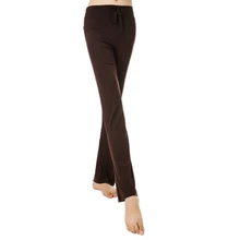 SZ-LGFM-Modal Yoga Pants Trousers Fitness Meditation For Women-Coffee,M