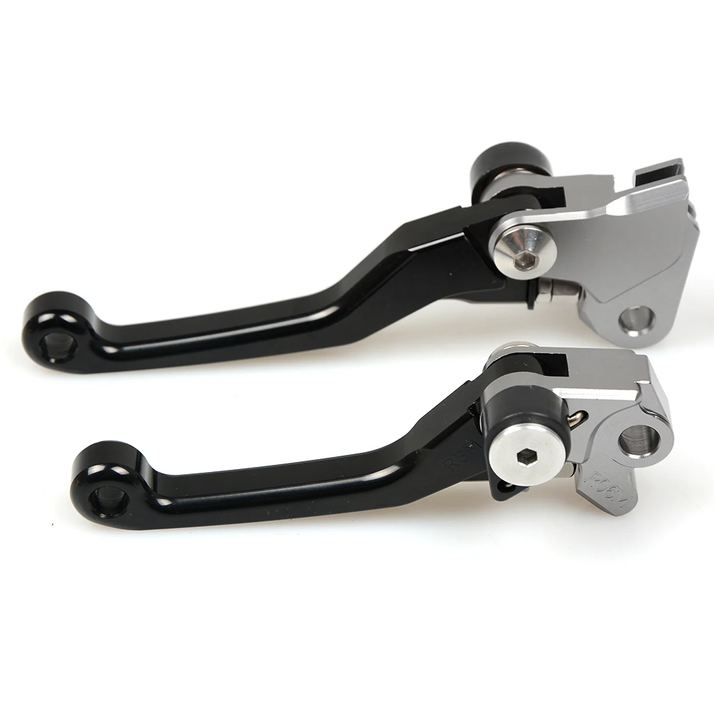Silver CNC Pivot Brake Clutch Levers for Honda CRF250R CRF450R CRF 250R