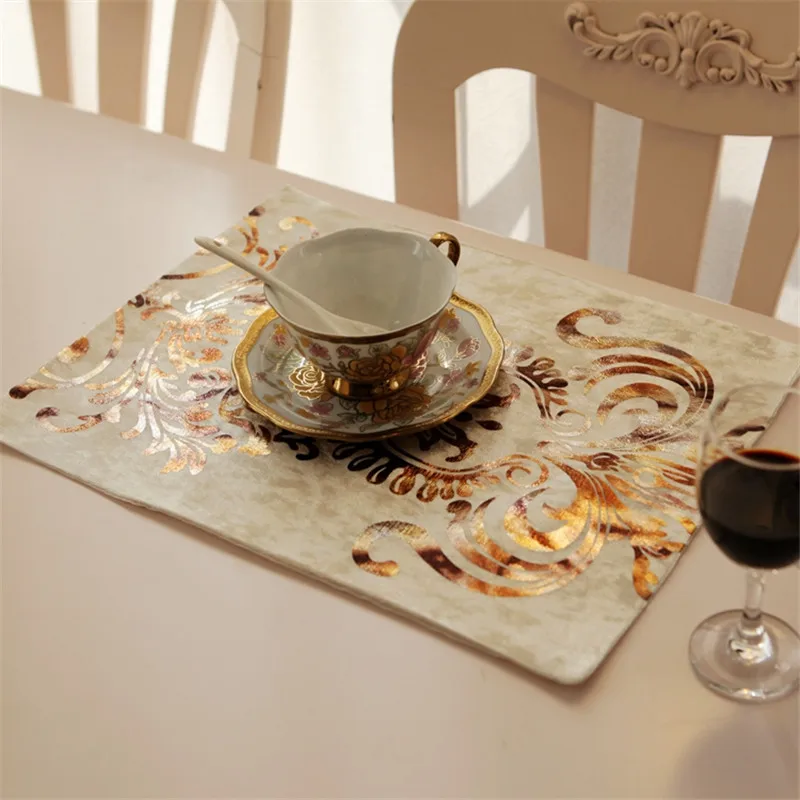 Eat mat home Украшение кухонного стола настольные коврики подставки в европейском