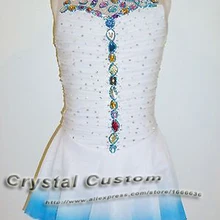 Пользовательские платья для катания на коньках для девочек бренд Vogue соревнования в фигурном катании платье для женщин DR3049