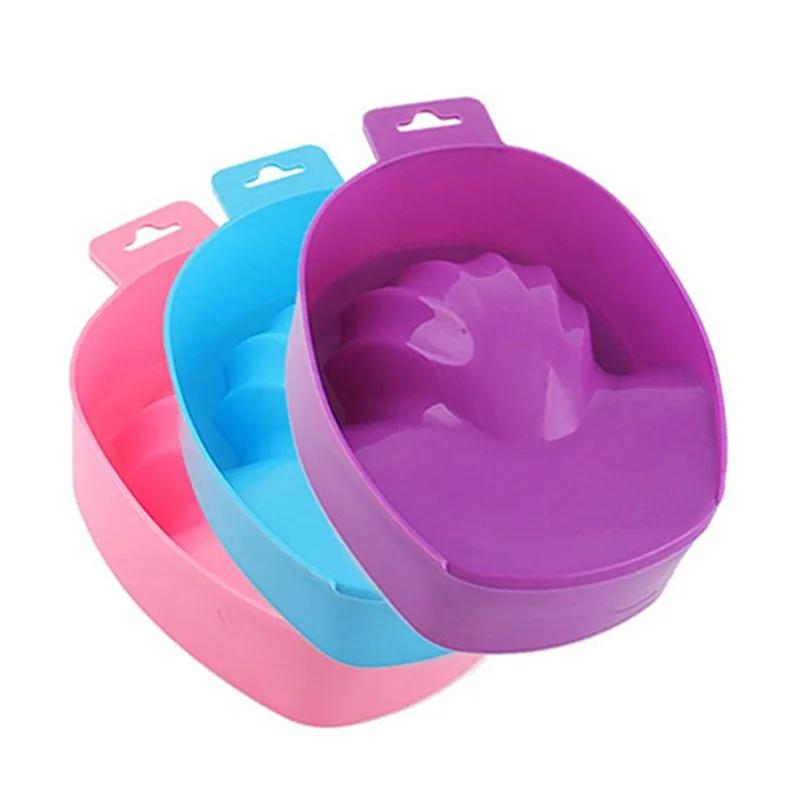 

1pc Nail Hand Wash Remover Soak Bowl Salon Manicure Polish Washing Bowl Tools Soaker Caps Nail Spa Bath Treatment Tools