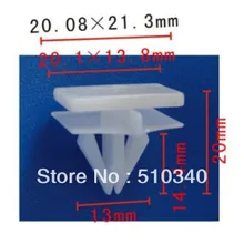 Подходит в 1.1 мм отверстие Turkce рокер панель Литье клип автомобильный ferramentas чехол для Chevrolet 2002-на