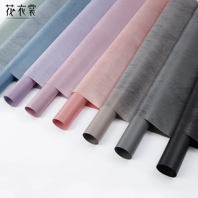 

60*60cm Waterproof Rose Flower Wrapping Paper Bouquet Floral Gift Packaging Material Package Flower Paper 20 Sheets