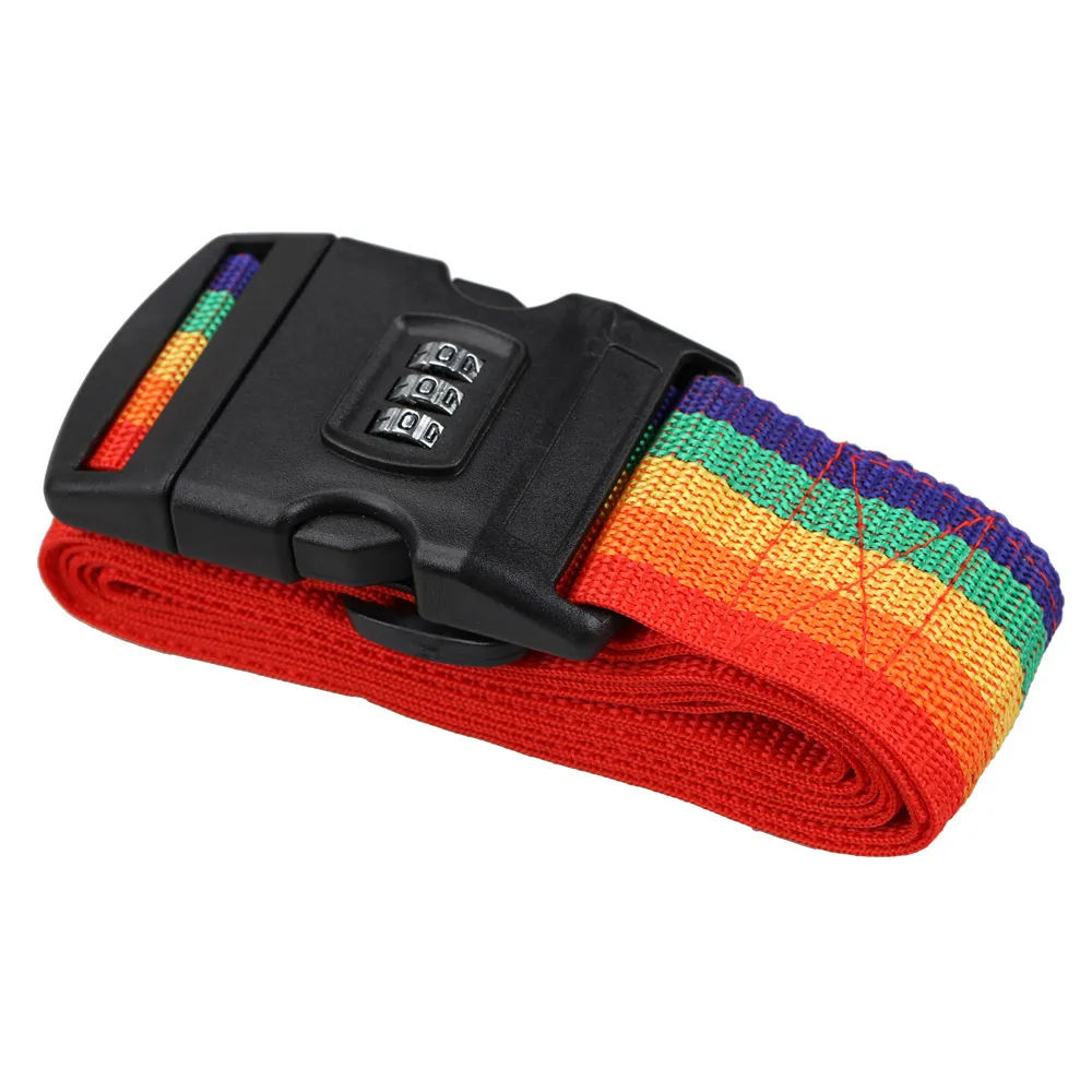

Travel Luggage Suitcase Strap Baggage Backpack Belt with Coded Lock LXX9
