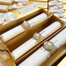 buy scroll wedding invitations and get free shipping on aliexpress com
