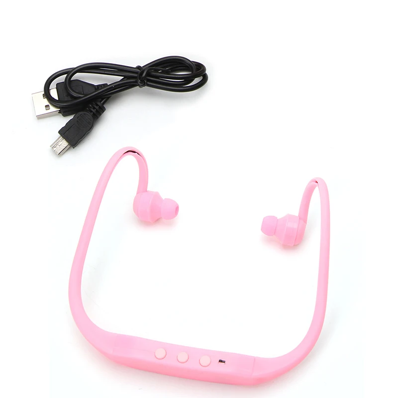 New Sports Running Ear Hook Headphone MP3 Player FM Headset Loop TF Card 32GB-L060 New hot