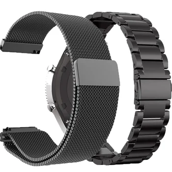 

Milans Stainless Strap For Xiaomi Huami Amazfit GTR Pace Stratos 2/2S Smart Watch 22MM Band For Samsung Galaxy Huawei GT Active