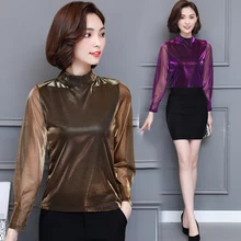 Лидер продаж полиэстер Полный Топ Весна Воротник Женский Большой размер перспективная футболка Чистый вязаный свитер свободный женский