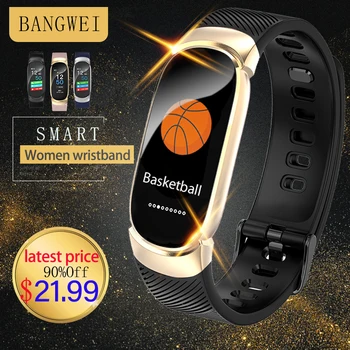 

New IP68 Waterproof Smart Watch Women Heart Rate Monitor Men Fitness Smart Bracelet Tracker Sport Smartwatch For Android IOS+Box