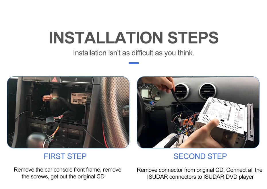 Best Isudar 2 din Auto Radio Android 9 For A3/S3/Audi 2002-2013 GPS Octa Core RAM 4G ROM 64G Car Multimedia Player Camera DSP USB DVR 31