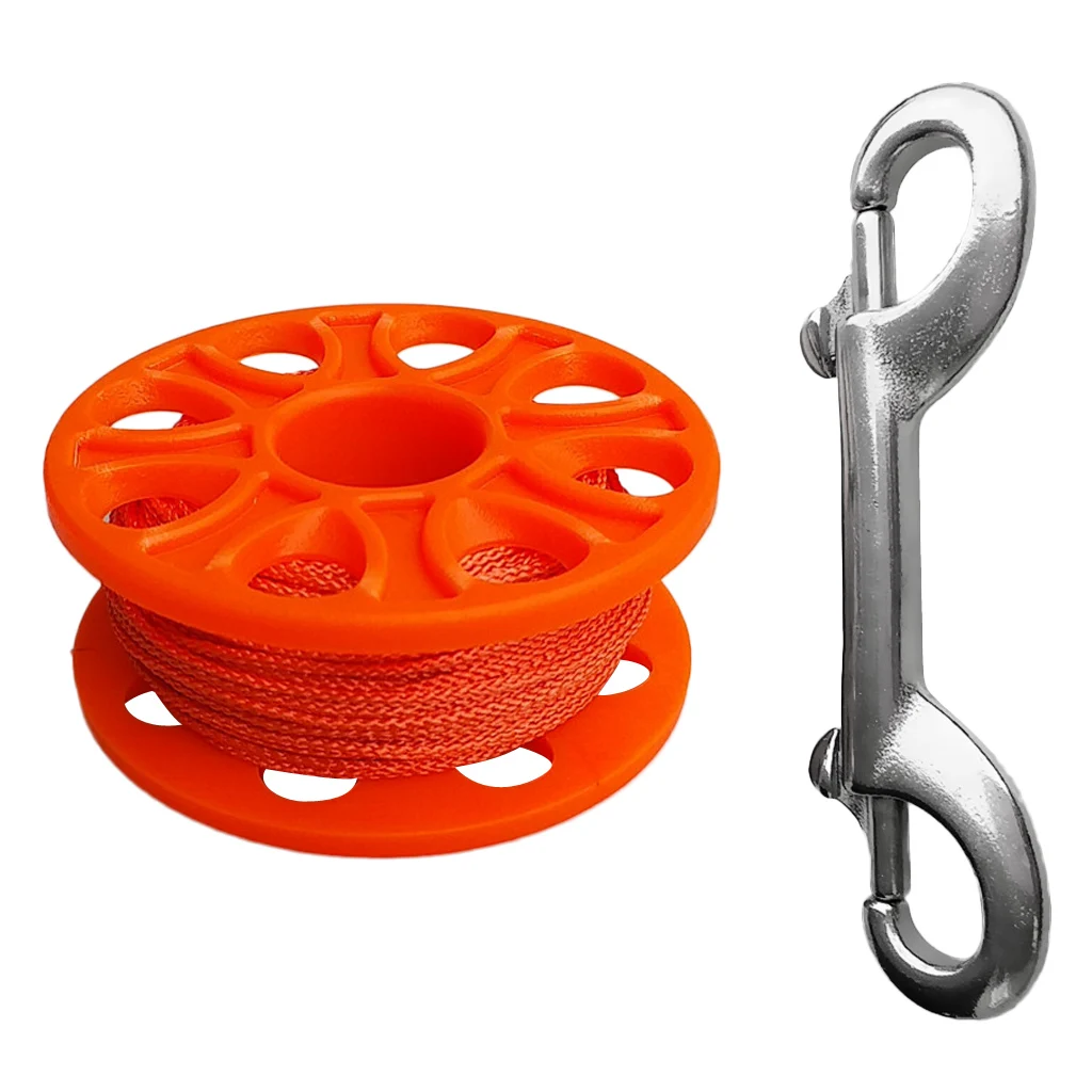 Perfeclan Scuba Diving Reflective SMB Surface Marker Buoy & Finger Dive Reel Diving Finger Spool Spearfishing Equipment
