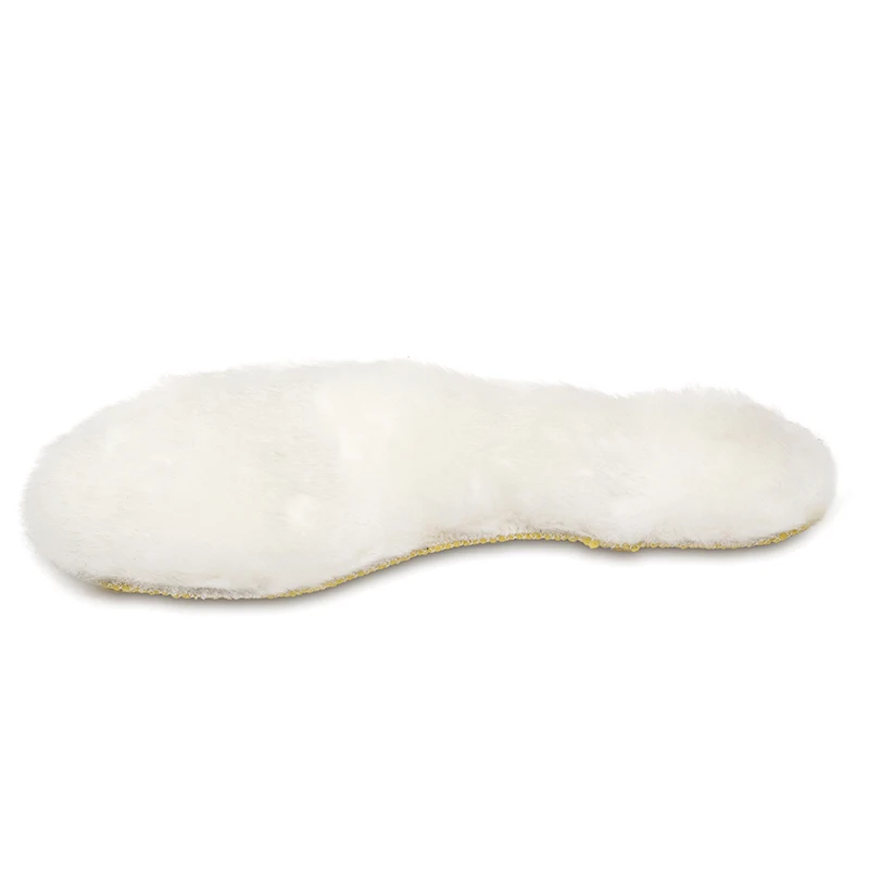 ONEMIX Winter Fur Insole Deodorant Insoles For Snow Boots Shoes Warm Insole Health Insert Shoes Pads Massage Pads For