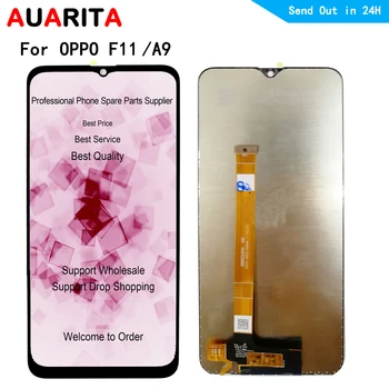 

6.53 inch LCD For OPPO F11 F 11 LCD Display Screen Touch Panel Digitizer sensor with frame Assembly For OPPO A9 Full Display