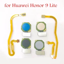 Для huawei Honor 9 Lite сканер отпечатков пальцев кнопка домой гибкий кабель сенсорный ID сенсор возвратный гибкий кабель, запчасти для ремонта