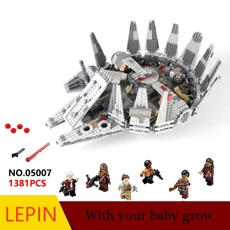 Hot Building Blocks Lepin Star Wars Millenn 05007 Educational Toy For Children birthday Gift Collection Decompression toy Legoed Hot Building Blocks Lepin Star Wars Millenn 05007 Educational Toy For Children birthday Gift Collection Decompression toy Legoed