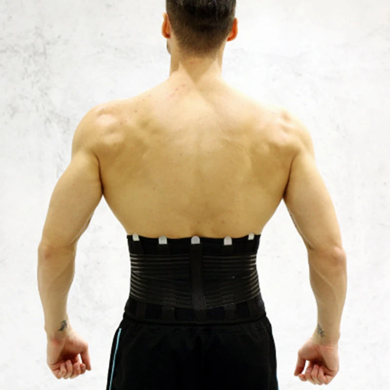 Adjustable Lower Pain Relief Magnetic Therapy Back Waist Support Lumbar Brace Belt Double Pull Strap Gym Sports Accessories (2)