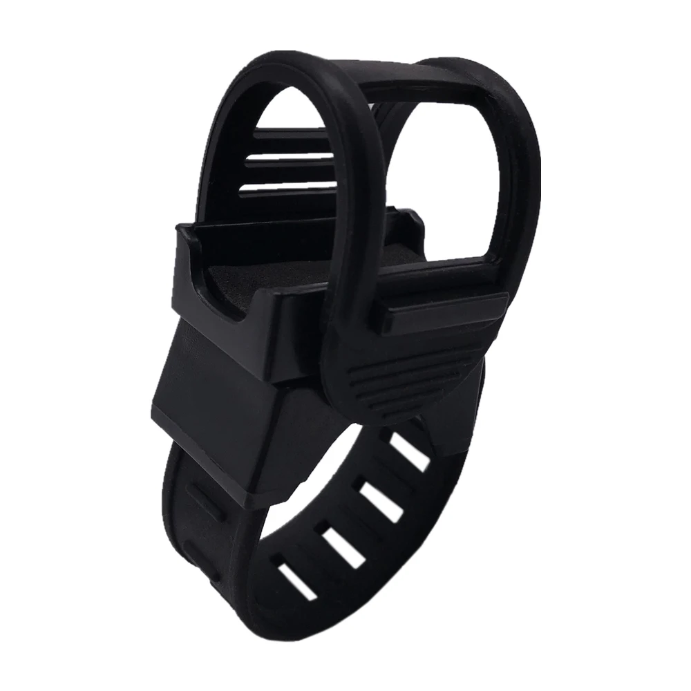

Cycling Flashlight Holder 360 Degree Silicone LED Torch Holder Bike Handlebar Gel Strap Cycling Bike Light Fixed Clip