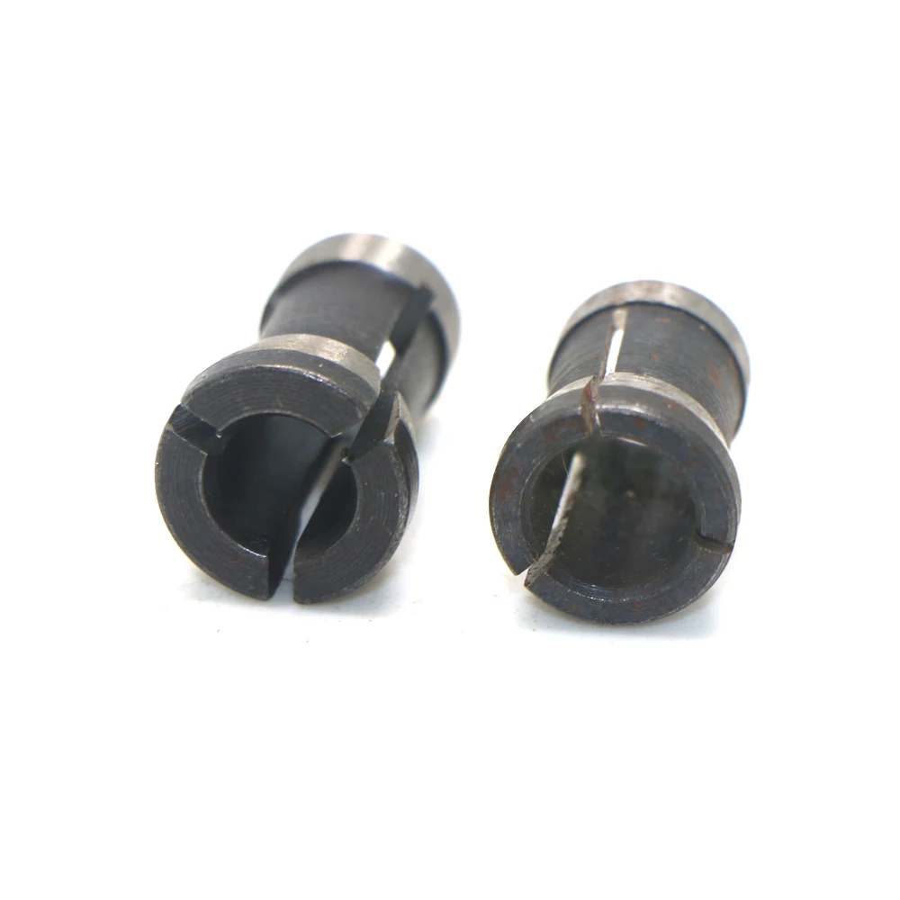 

2pcs one set collets 6.35mm 8mm collet chuck Engraving Trimming machine Electric Router