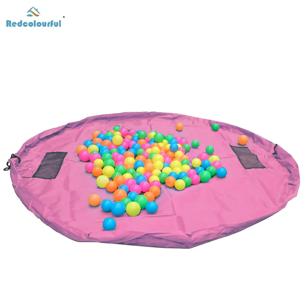 Redcolourful Portable Activity Mat & Toy Organizer Kids Rug Baby Play Mat for Multi Purpose Toys