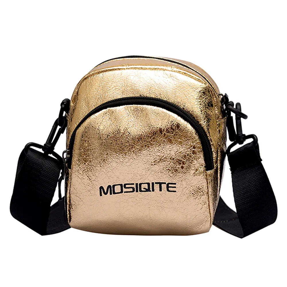 

Fashion Women Female Pleated Burst Crack Leather Mini Phone Cross body Bag Messenger Bag Shoulder Bag For Teenager Girls A40