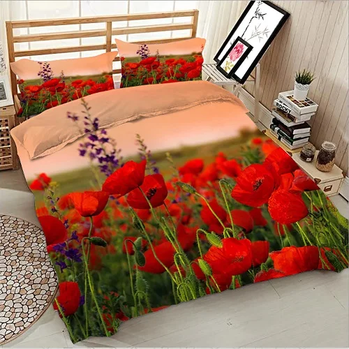 3d bedding set Красивая роза, постельные принадлежности, королева, роскошный пододеяльник, 3D, California king, девушка, комната, цветок, украшение, простыня, наволочка, кровать, бухта - Цвет: 3d bedding set