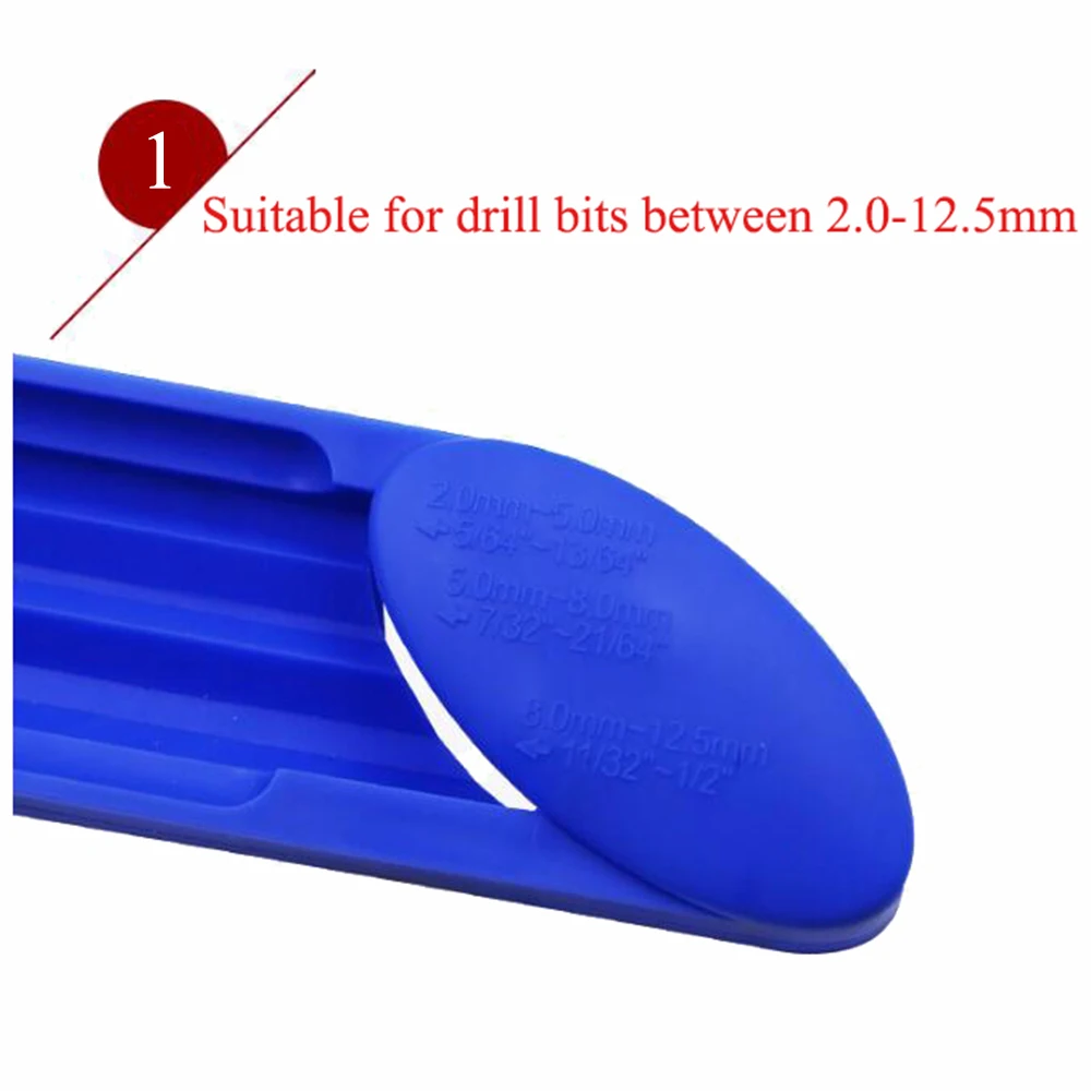 Portable Corundum Grinding Wheel Drill Bits Sharpener 2-12.5mm Drill Grinder Sharpener 1/4 Inch Shank Power Tool