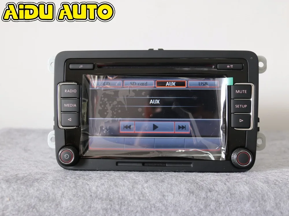 AIDUAUTO Автомагнитола стерео RCD510 USB MP3 USB AUX плеер для VW Golf 5 6 Jetta MK5 MK6 CC Tiguan Passat Polo