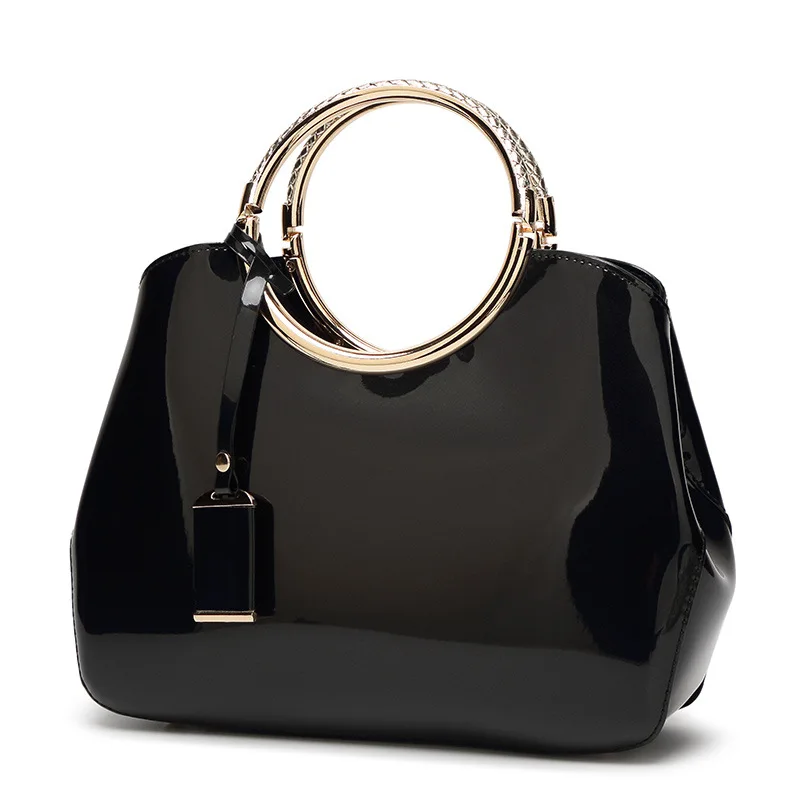 Women Patent Leather Handbag Casual Female Holiday Shoulder Bag Lady Travel Tote Crossbody Famous Large Top-Handle Bolsa SS7058 (10)