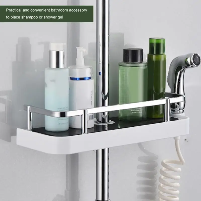 Multifunctional Bathroom Storage Holder Rack Soap Shampoo Bath Towel