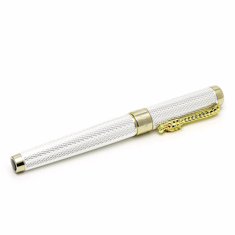 Классический Jinhao 1200 полный Ролик Шариковая ручка Дракон Клип | Канцтовары для