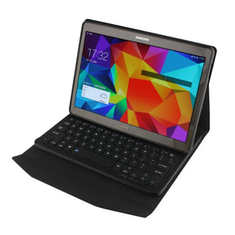 Ultra Thin pu Leather Wireless Bluetooth Keyboard Tablet Case With Stand For Samsung Tab S 10