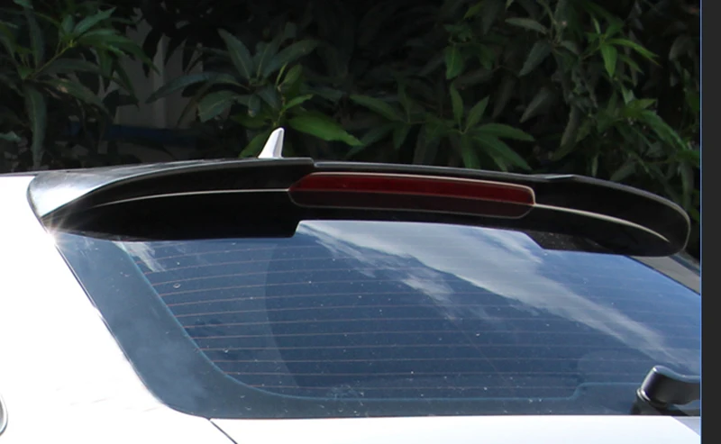 PU материал неокрашенное заднее крыло багажник задний спойлер крыло для Audi RS4 B8 хэтчбек путешествия издание 2012