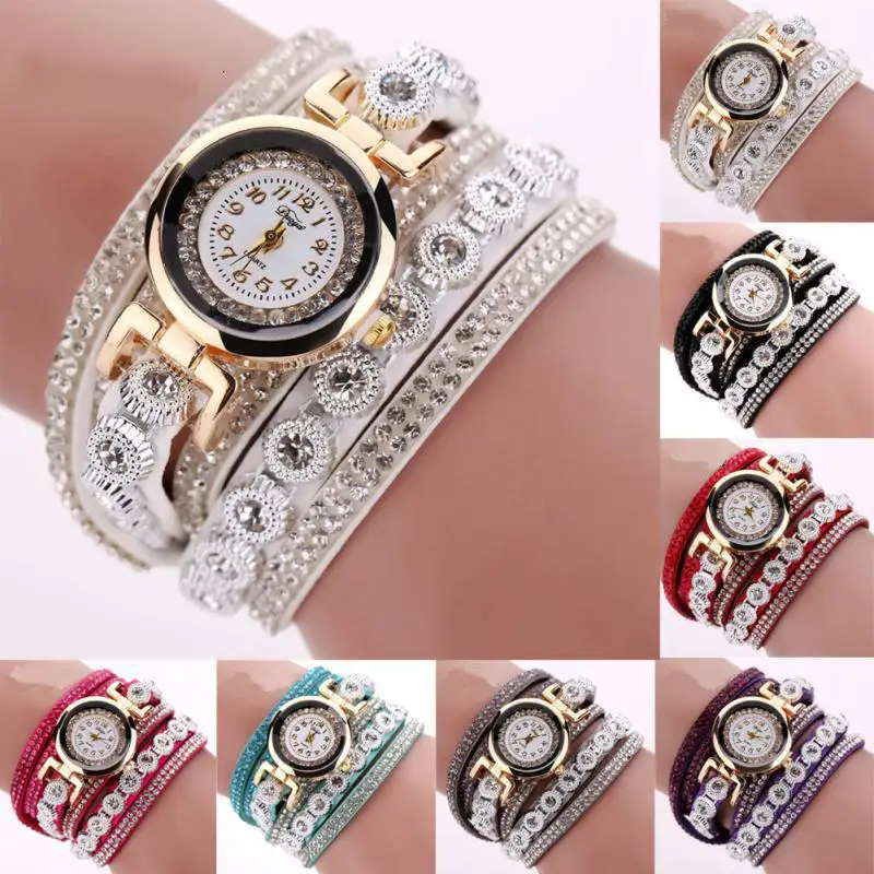 Relojes mujer Дамы Металлический Браслет ремешок Кварцевые часы Женские часы-браслет Дамская мода женские часы 10
