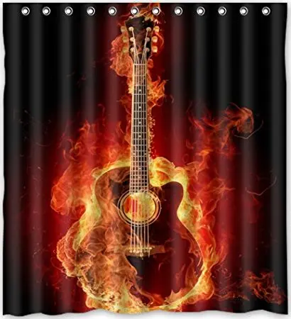 duschvorhang dusche ist umweltfreundlich badezimmer dusche vorhänge heißen design musik gitarre 180x180 cm umweltfreundliche wasserdichtes gewebe duschvorhang in duschvorhang dusche ist umweltfreundlich badezimmer dusche vorhänge heißen design musik gitarre 180x180 cm umweltfreundliche wasserdichtes gewebe duschvorhang in