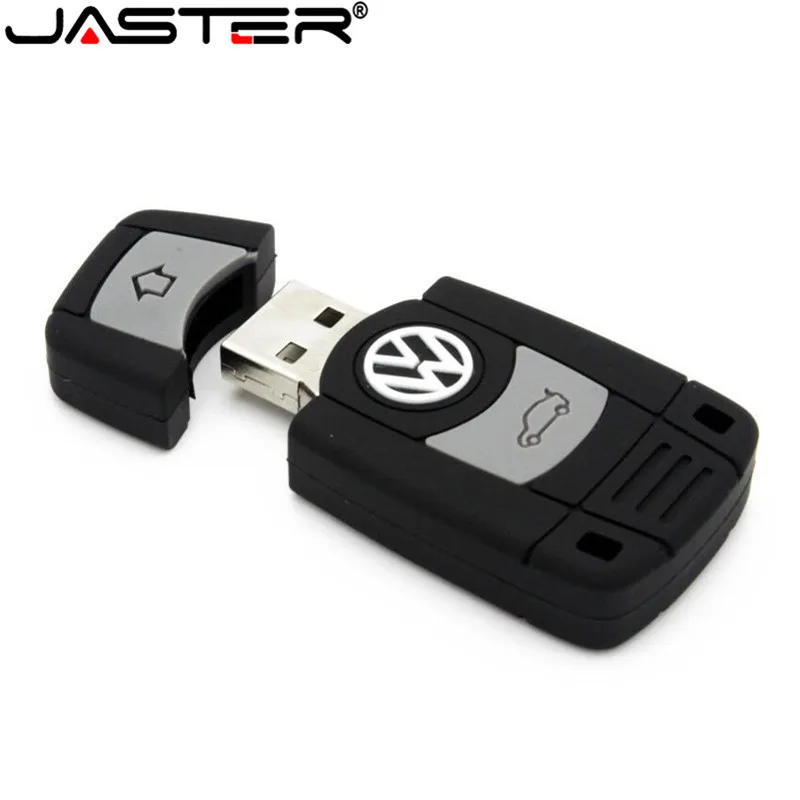 JASTER креативный модный подарок пластиковый автомобильный ключ usb накопитель карта памяти usb 2,0 4G 8G 16G 32G 64G Память U диск