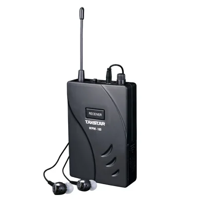 Беспроводная система мониторинга TAKSTAR WPM-100 780-789 МГц приемник наушники UHF
