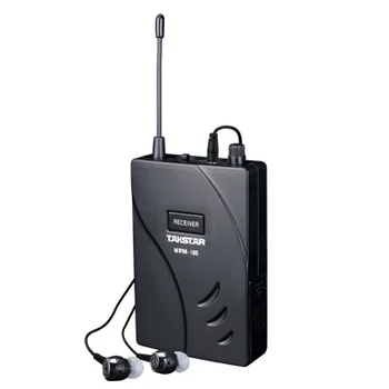 

TAKSTAR WPM-100 780-789MHZ Wireless Monitor System receiver earphone UHF In-Ear Wireless eaphone & Earbuds+Receiver Only