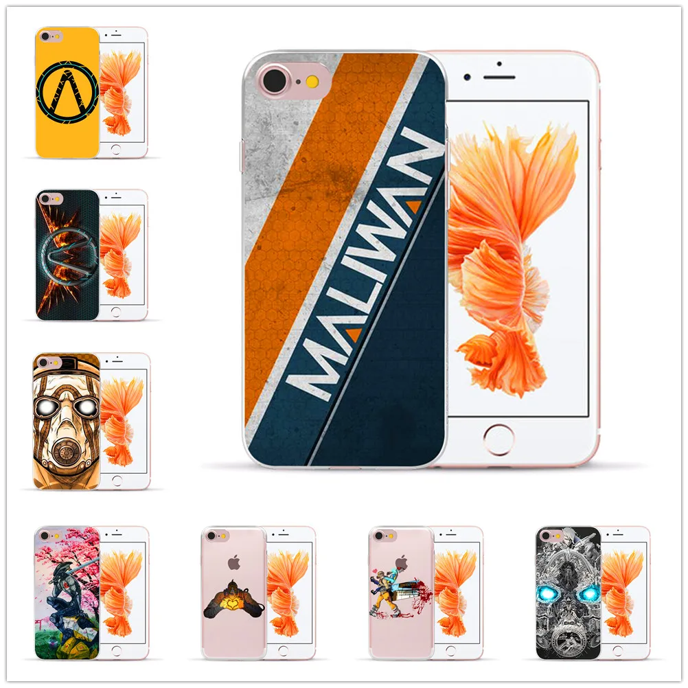 

Borderlands 3 luxurious clear soft TPU Silicone phone case For iphone 8 7 6 6s plus X Xs Xr Xmax 5 SE coque shell