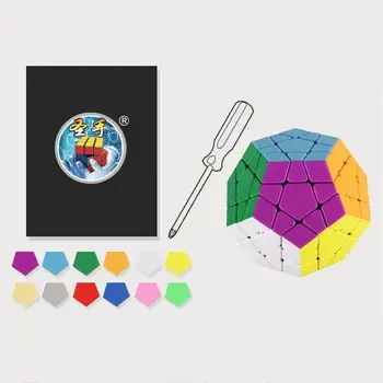 

2019 New Arrivals Shengshou Tank 2x2x2 Magic Cube Megamid Cube Speed Cube for Brain Training Competitiion - Colorful