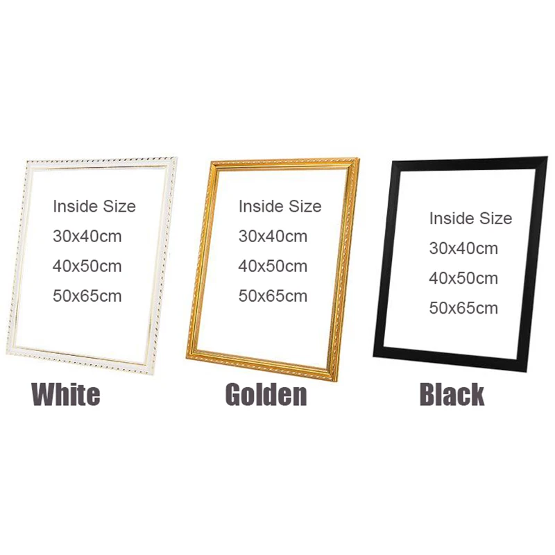 

Suit for All kinds of diy oil painting by numbers wood frame wall Diamond painting picture frame Photo door Picture Diy frame