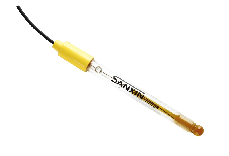 Lab Precise Glass pH composite electrode sensor probe Refillable