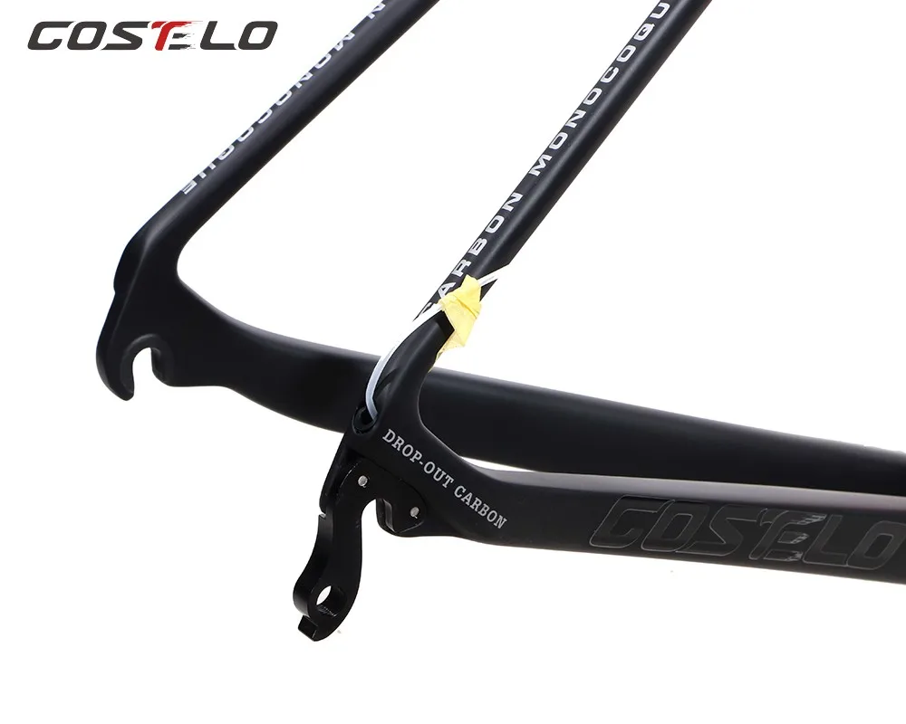 Sale COSTELO carbon road bike frame,fork headset clamp, seatpost Carbon Road bicycle Frame 880g SLX  free shipping 14