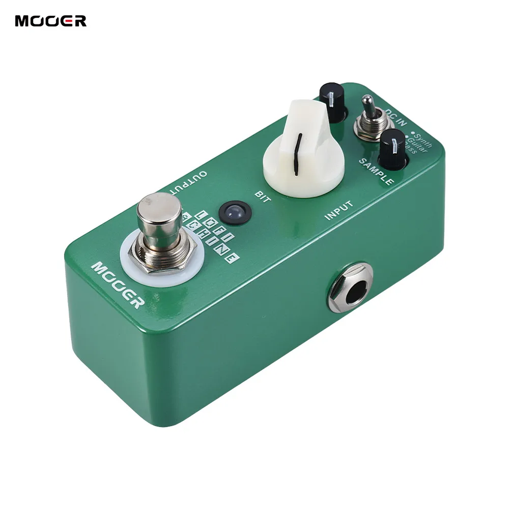 MOOER LOFI MACHINE Electric Guitar Pedal Sample Reducing Guitar Effect Pedal 3 Modes True Bypass