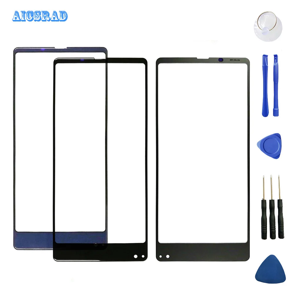 

AICSRAD For oukitel MIX 2 Touch Screen Lens Sensor 5.99Inch Touch Panel Replacement Mobile Accessories +Tools MIX2